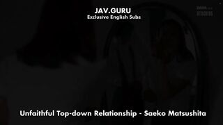 (English Subs) My Wife Bos Impregnant Her – Saeko Matsushita
