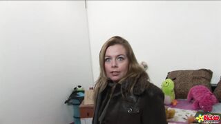 Net69 – Busty Dutch Selling Hot Drink Got Banged and Jizzed