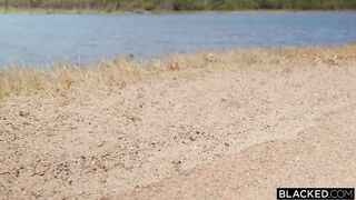 Amalia Bubbly Blonde Take BBC | Big Ass – W53