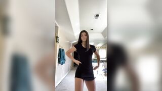 Charli D’Amelio See-Through Mini Dress Dance Video Leaked