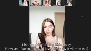 Having Fun With The Girls On A Video Call – Honey Sasha