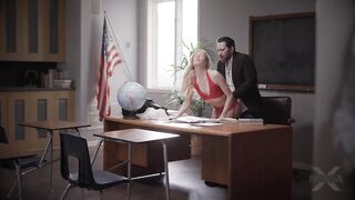 MissaX – Excuse Me Sir, I Love You, Violet Star and Aiden Ashley