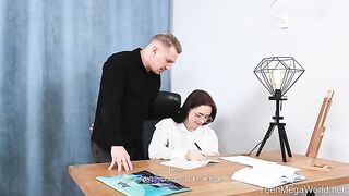 Rihanna Black – Unfastening Shirt To Pass Exam 13 02 2024