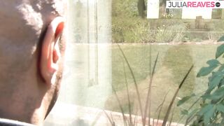 Hot girl sucks huge cock then slides it into her tight pussy – Interracial Attack