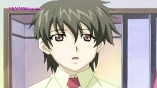 Big Boobed Stepmom Kyoko Gives Hands-On Sex Lesson to Horny Boy Kei! HENTAI Taboo