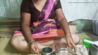 Saree aunty hardcore with stepbrother show hairy pussy