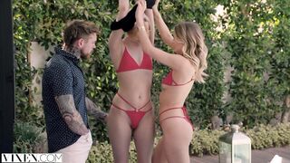 Kenna James gets dominated by Natalia Starr and her boyfriend – Vixen